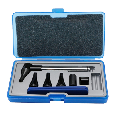 Alat Diagnostik Medis THT Baterai AAA Set Otoscope Digital Stainless Steel