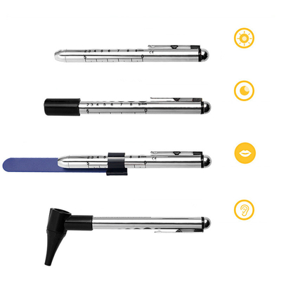 Alat Diagnostik Medis THT Baterai AAA Set Otoscope Digital Stainless Steel