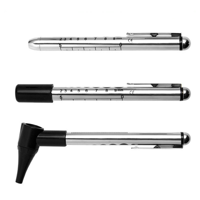 Alat Diagnostik Medis THT Baterai AAA Set Otoscope Digital Stainless Steel