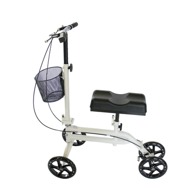 Ringan 350Ibs Knee Rollator Walkers Kursi Roda Skuter Manual Portabel