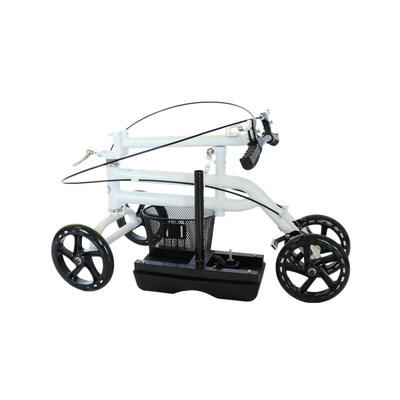 Ringan 350Ibs Knee Rollator Walkers Kursi Roda Skuter Manual Portabel