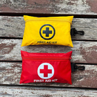 PU First Aid Tas Pinggang Peralatan Medis Darurat Perjalanan Tahan Air