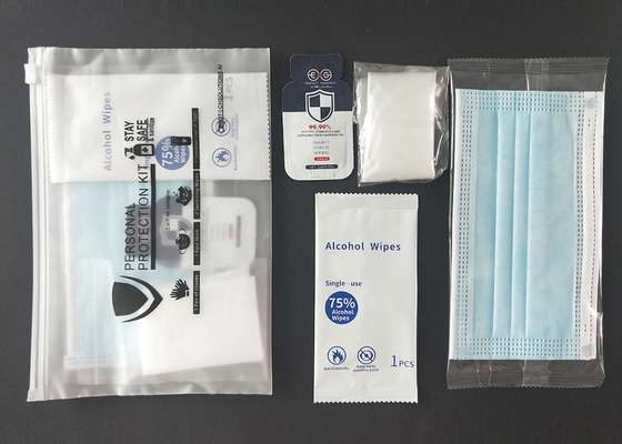 Kit APD Sekali Pakai Polyplopylene Untuk Ergonomis Non Woven Perjalanan
